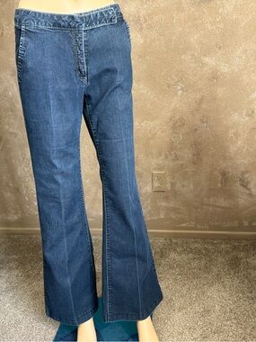 Y2K 2000s EXPRESS Low Rise Women's Flare Jeans Sz 6